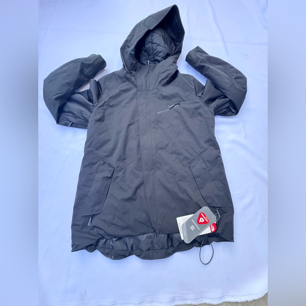 The North Face Womens Mendelson Jacket Ski Snow Jacket XL TNF Black Size XL